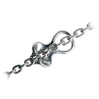 Kjedeholder/klo RF, AISI 316, 10-12 mm