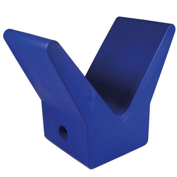 Buestøtte 67mm blå, hull Ø:13mm