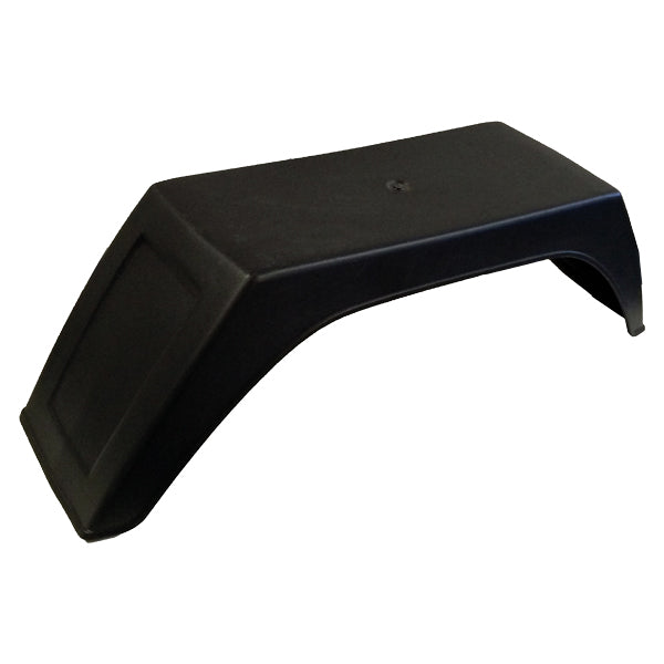 Plastskjerm for 8" hjul, sort, 123456