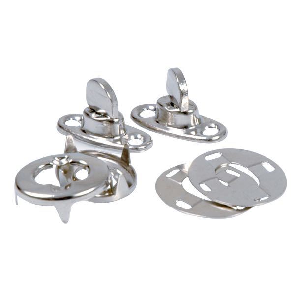 Kalechevrider &amp; maljer Ø6mm, 5 stk., Forkrommet messing