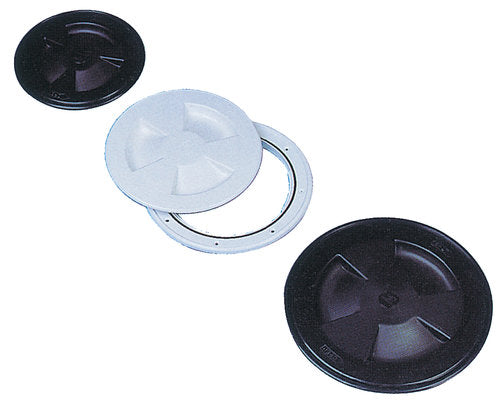 Nuova Rade, Inspeksjonsluke hvit, Ø104/143mm, 115mm montering