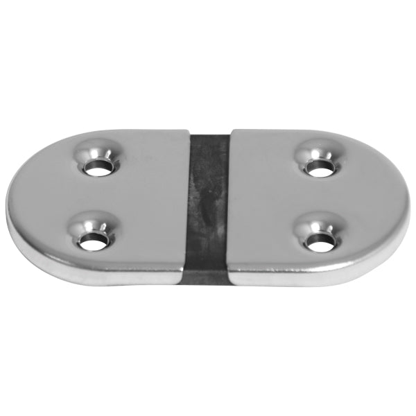 Roca, Hengsel gummiledd RF, 73x39mm, AISI 304