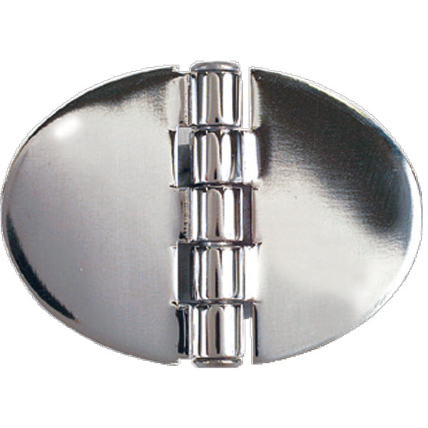 Roca, Hengselellipse AISI 316 med faste M5-skruer, 67x48mm