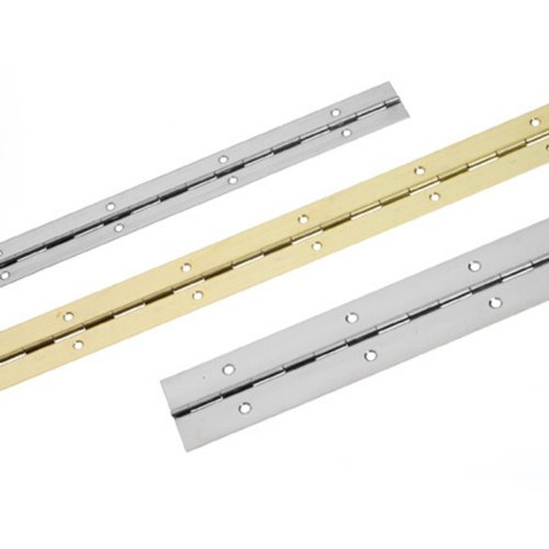 Rustfritt pianohengsel, 1000x32 mm, 60 mm hullavstand  - AISI 304