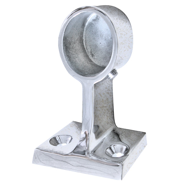 Forovervendt endestykke håndlist, Ø22mm, AISI 316