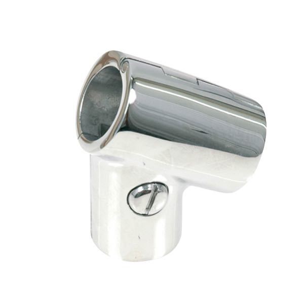 T-stykke Ø25mm 60 grader hengslet AISI 316 RF stål