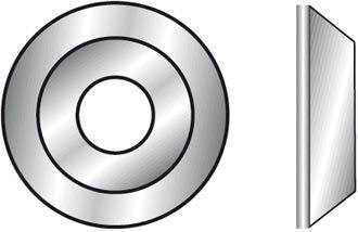 Pynteskive 6,4mm A4 3 stk.