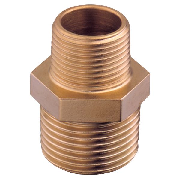 SeaTec, Guidi Brystnippel 1/4-3/8" bronze
