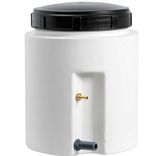 Gassflaskebeholder av polyetylen, Ø200 mm, Høyde 348 mm