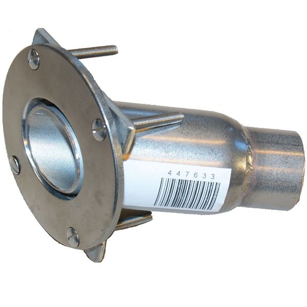 Webasto, Vinklet skroggjennomføring Ø22mm tilkobling