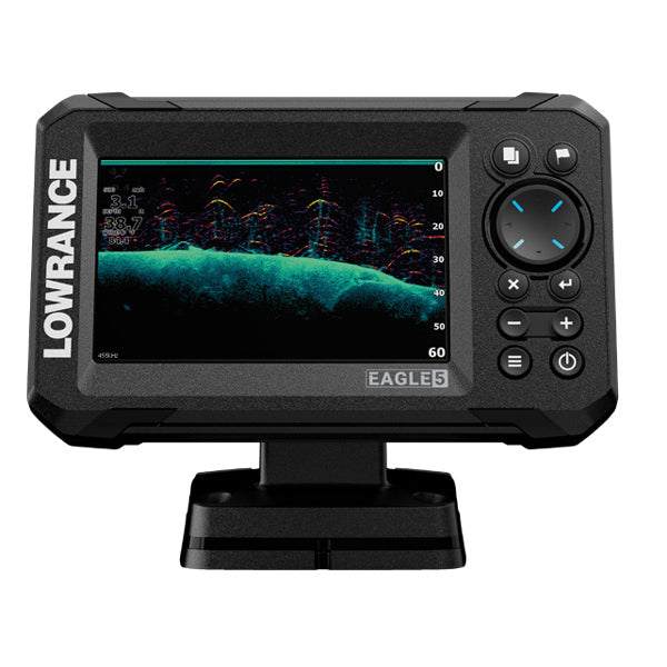 Lowrance, Fishfinder Eagle 5 83/200 HDI, 800 x 480 piksler, 5,0"