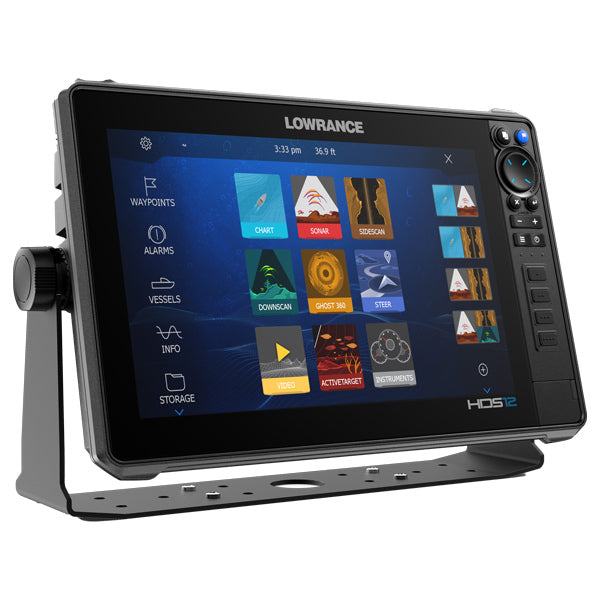 Lowrance, HDS-12 PRO uten svinger, ActiveTarget® 2 Live ekkolodd, 12,0"