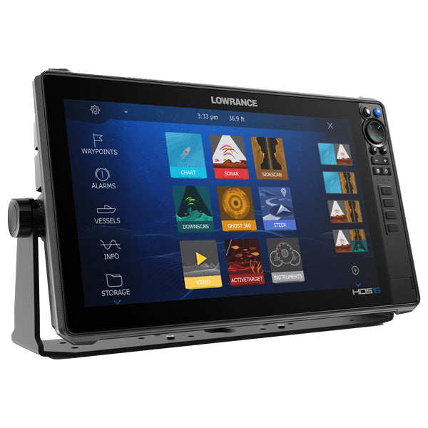 Lowrance, HDS-16 PRO med ActiveImaging HD 3-i-1-svinger, 000-15580-001