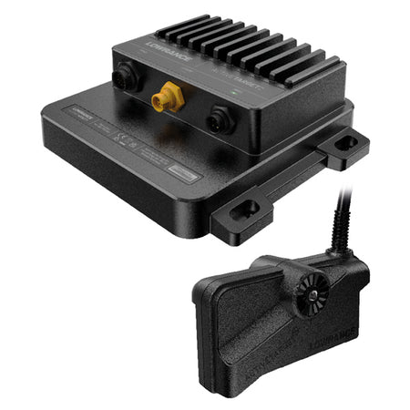 Lowrance Active Target 2 modul placeret på kontrolpanel i båd