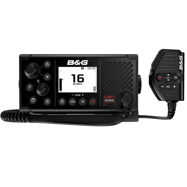 B&amp;G, V60 VHF-radio med AIS-mottaker og GPS, DSC klasse D