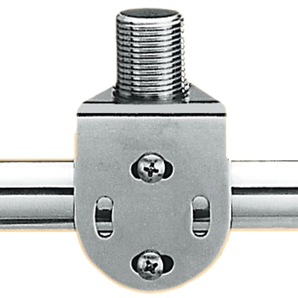 1852, Antennefod RF, rustfri stål, til pulpit montering, Ø22/25mm