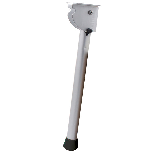 Bordben, support beslag i aluminium 33,5 cm