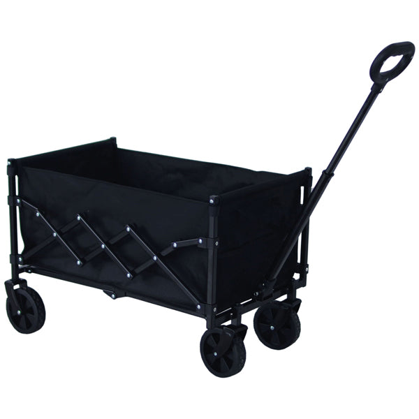 SeaTec, Foldbar trækvogn, Pulverlakeret stål, 600D polyester, 70x45x90cm