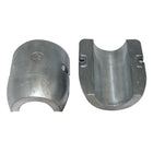Tecnoseal akselanode 55/22mm, set fra siden med detaljeret struktur.