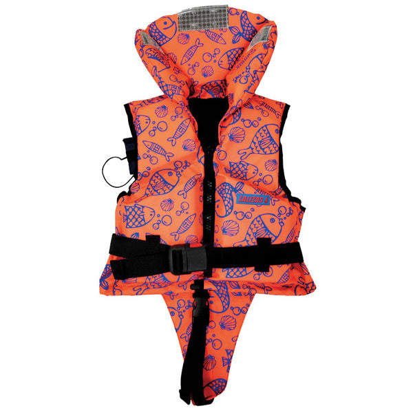 Lalizas børnevest ISO 100N 3-10 kg med mønster