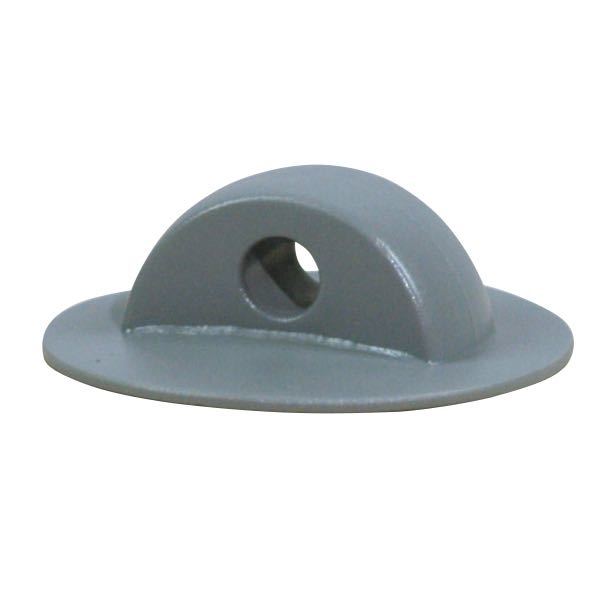 Holder for livline, grå, hull Ø12mm, Ø 78 x 27,5 mm