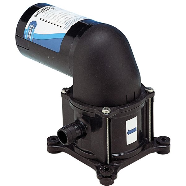 Jabsco, membranpumpe med filter 19mm, 12V, 37202-2012