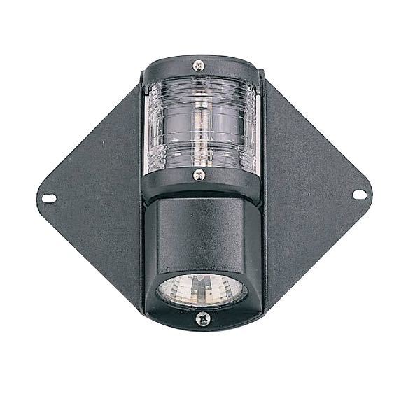 Topplys/Dekklys Halogen, 12V 10W, 195 mm x 140 mm