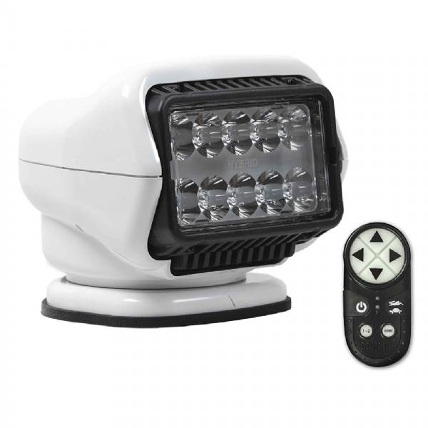 Golight, søkelykt Stryker ST Hybrid LED 12V trådløs hvit