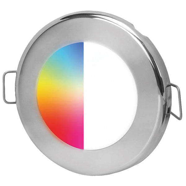 Hella, Apelo RGB EuroLED75 loftlampe, rustfri, 12V, 150 lumen