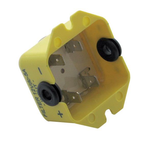 SIC, elektronisk støyfilter, 12V / 5A