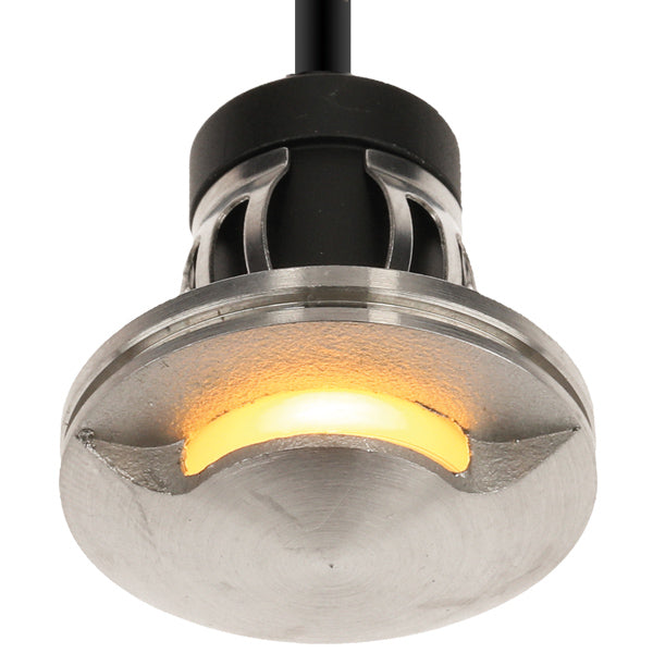 Nautecled, SL01 Innstigningsbelysning, Hvit, 12V, IP67, 0,6W, Ø28/14,5 mm