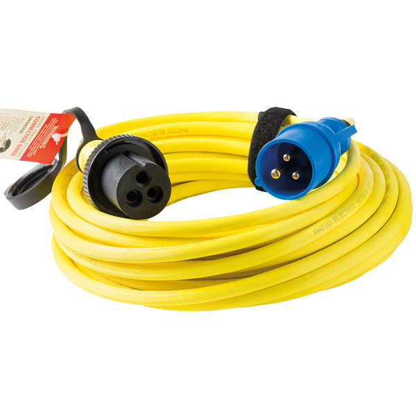 Ratio, Landstrømkabel EU, 3x4mm², 15m