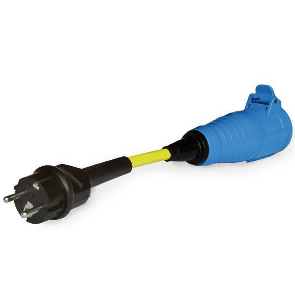 Forhold, Adapterplugg Schuko hann / CEE hunn, 230 V