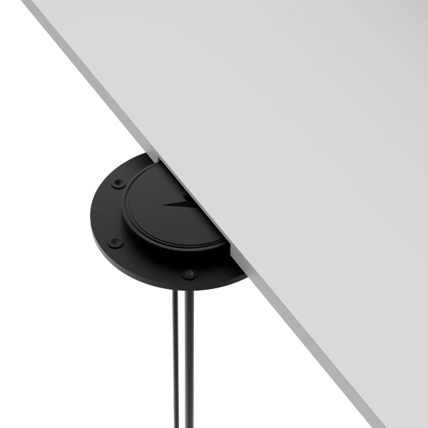 AquaAmp 400 skjult trådløs lader med låsering 12V 25W Qi2