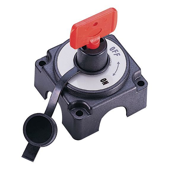 Hovedbryter med løs nøkkel, 250 Amp, 75 x 75 mm