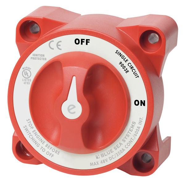 Blue Sea, Hovedafbryder E-Serie, On/Off, Gastæt, 2000A, 48V