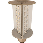 Nautecled lantern pære bay15d set forfra med led lys