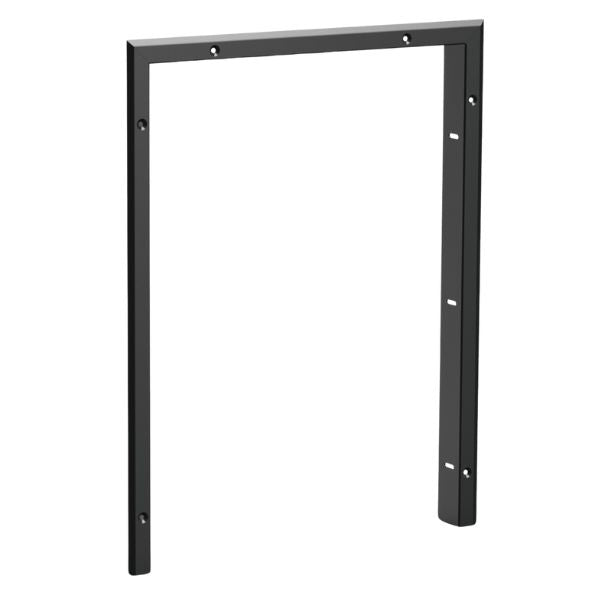 1852, Køleskabsramme, flush, sort, til CR65