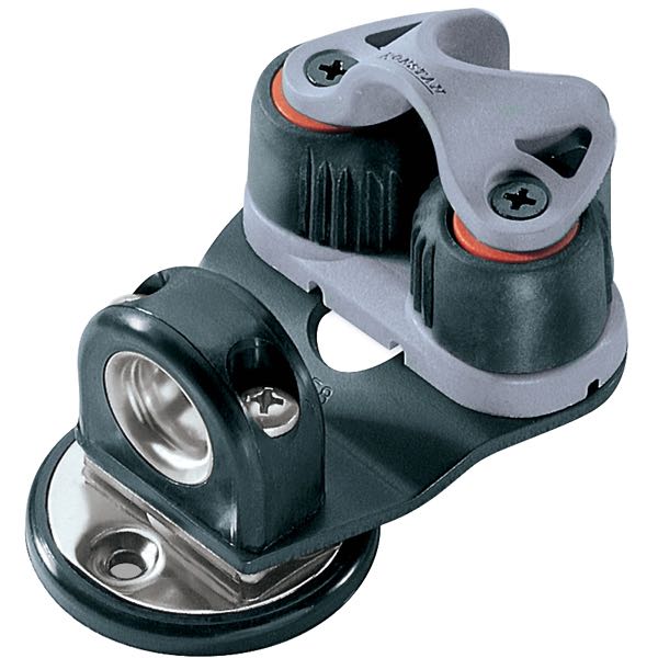 Ronstan, dreibar sokkel 360° m/froskelår 3-12 mm, 123456