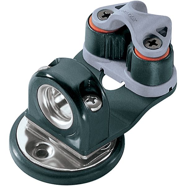 Ronstan, dreibar sokkel 360° m/froskelår 2-8 mm, 2-8 mm