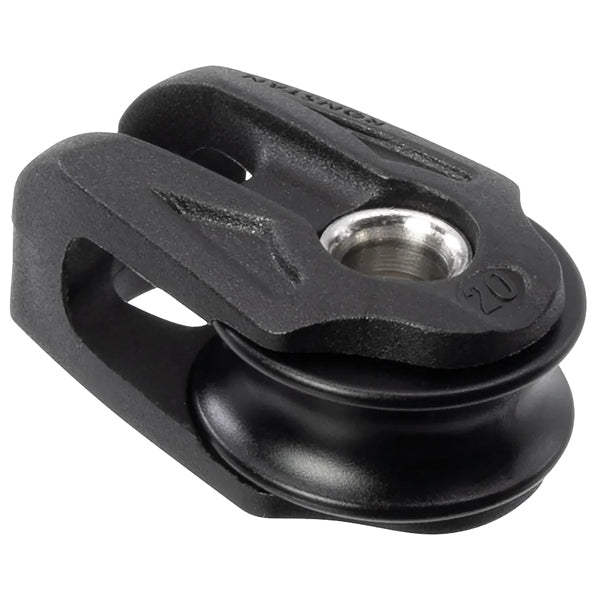 Ronstan, Serie 20 Orbit fodblok Acetal skive forstærket nylon ramme