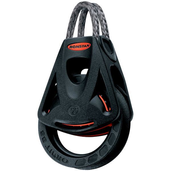 Ronstan, Orbit enkeltblokk, serie 55, 500 kg, 68 g, 10 mm skivediameter