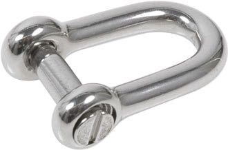 1852, Sjakkel m/umbraco skrue, 10mm, AISI 316, 20mm ind. bredde