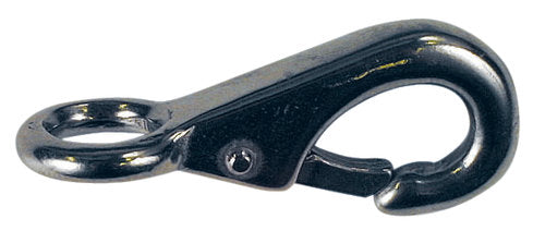 1852, snapkrok m/fast øye RF, 100mm, AISI 316, Ø19mm