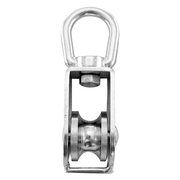 Enkel blokk RF 32mm AISI 316, Tau Ø 12 mm