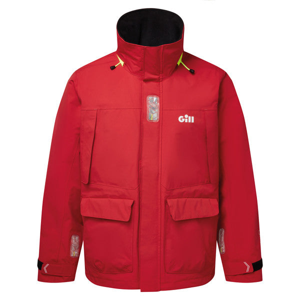 Gill, OS34J Coastal jakke rød str. XL