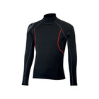 Gill junior hydrophobe top i sort farve set fra fronten.