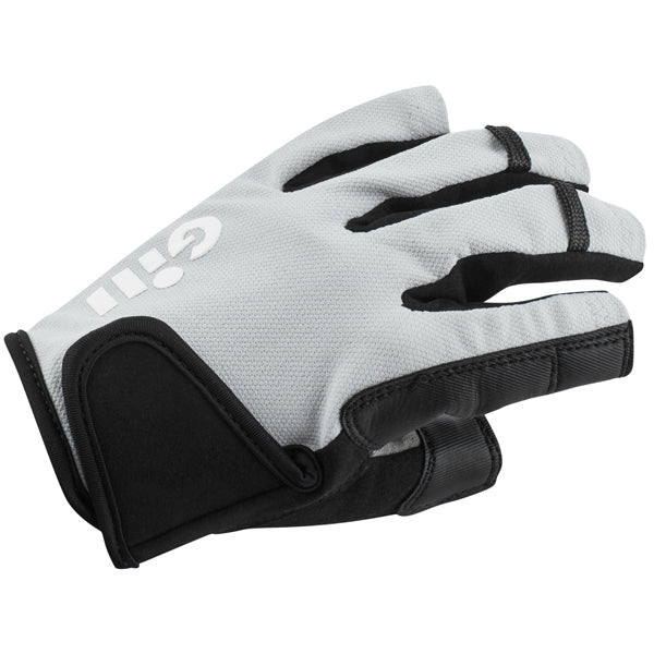 Gill 7243 Pige championship handsker u/fingre Lysegrå str. M