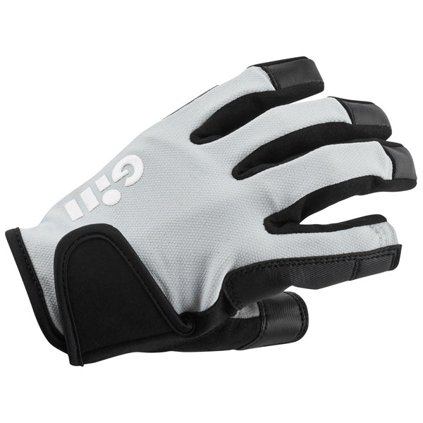 Gill 7253 Pige championship handsker m/fingre Lysegrå str. M