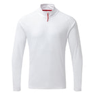 Gill UV009 langærmet t-shirt i lyseblå, set forfra, grundet 50+ UV beskyttelse.